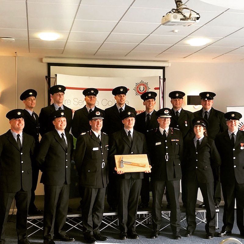 After 6 weeks of training, we’d like to say thank you to WM Jon Simpson, SM Jamie Roff, and alll of all the team for delivering and organising an amazing course and pass out parade! Also a huge thanks to the officers from <a href="/mawwfire/">Tân CGC / MAWW Fire</a> for attending and all you’ve done for us!🚒🔥