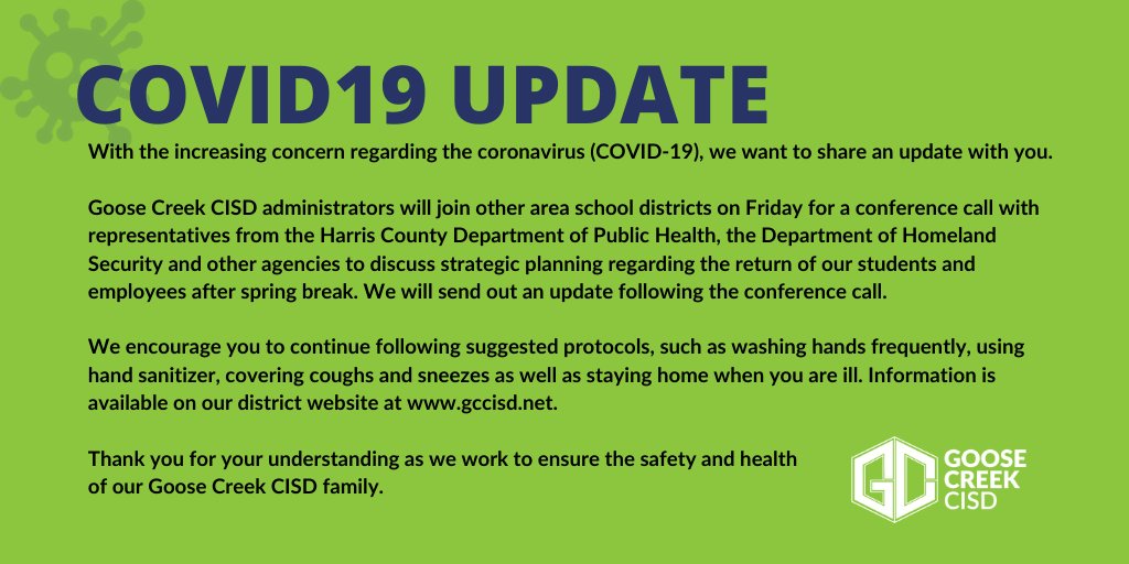 Goose Creek CISD tweet media