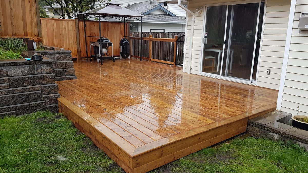 WayWestConstruc's tweet photo. Spring is upon us and so is deck season!!  Expand your home living and contact us anytime for a free quote. #mapleridge #deckconstruction #newdeck #coveredoruncovered https://t.co/qQE7OJEWez
