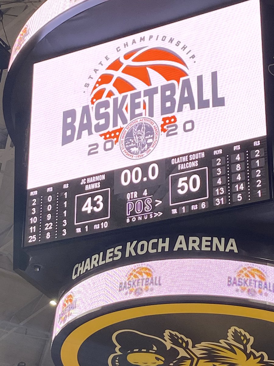 MCJohnson1970's tweet photo. Congratulations @OSFalconHoops on their round 1 victory over Harmon 50-43. The Falcons now advance to Friday semifinals and will plate the winner of the BVNW v Law Free State game. @OS_BirdHouse @OlatheSouthHS https://t.co/rtnIvLNMEa