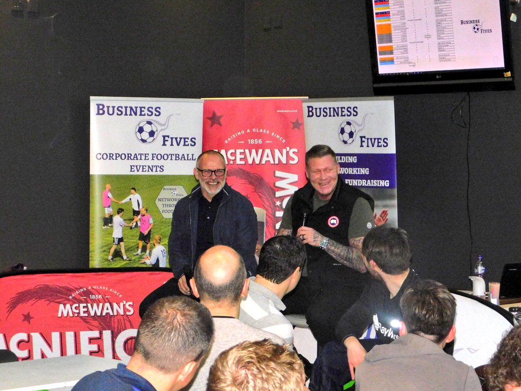 <a href="/Garry_OC/">Garry O'Connor</a> Brilliant having you along Garry, thanks for taking the time out to make it along 🙌 👌