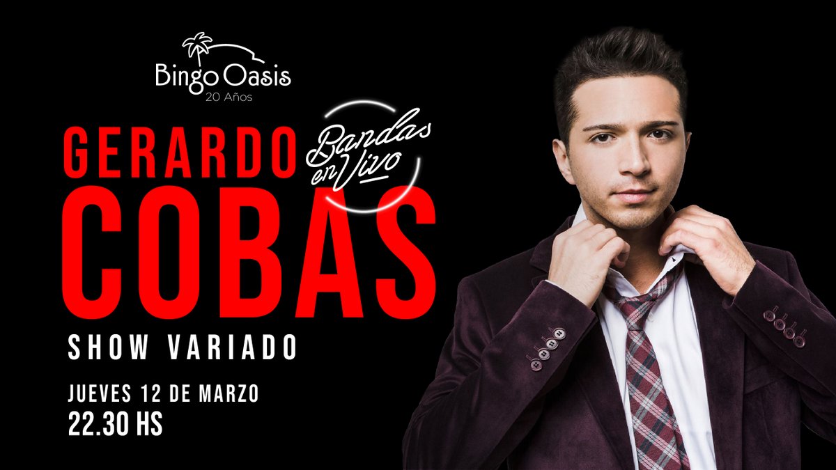 Estimados clientes les informamos que queda suspendido el show de Luis Rubén del día de la fecha.
En su lugar se presentará Gerardo Cobas haciendo su show variado

¡Los esperamos!
