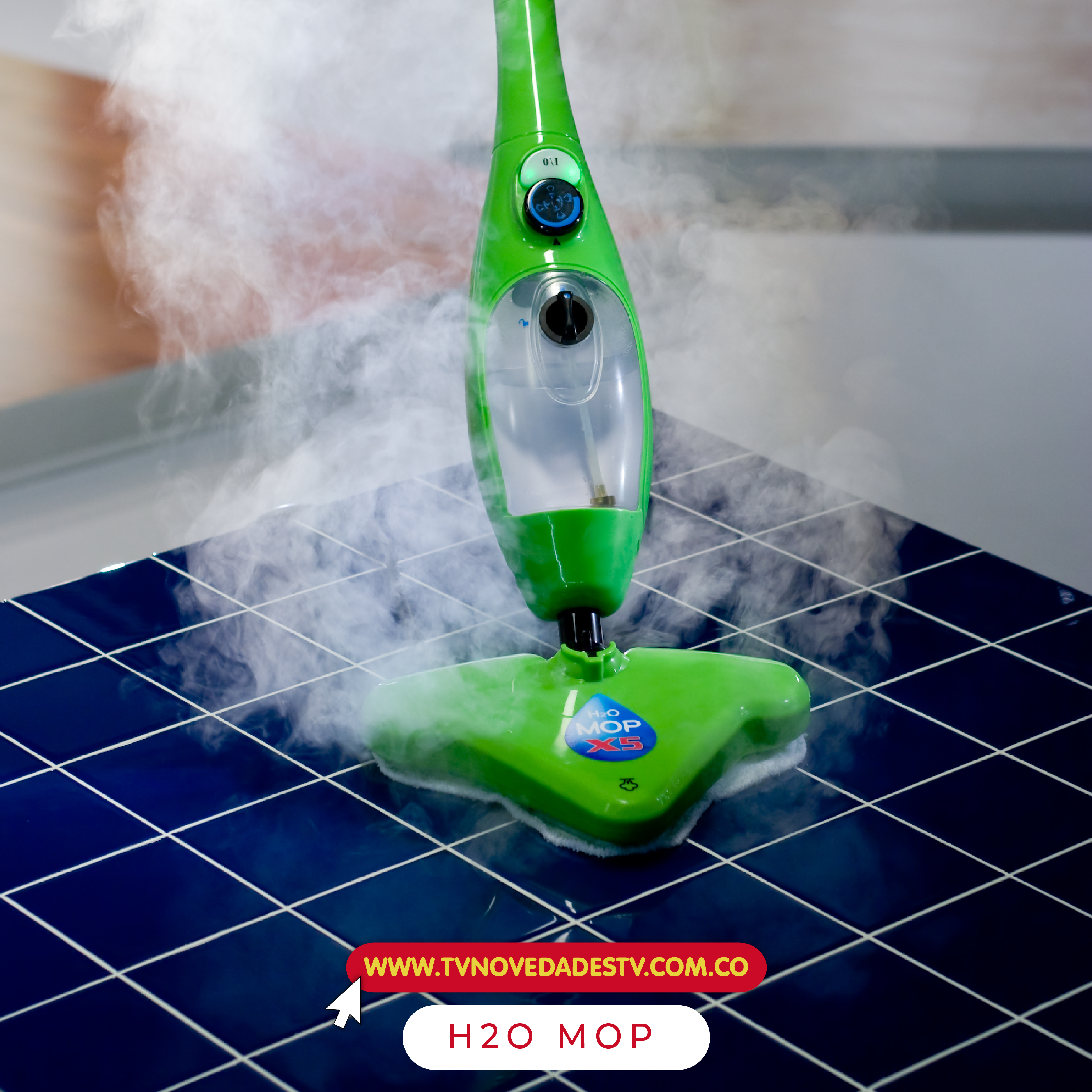 Универсальная паровая швабра Steam Cleaner x5 Mop 5 в 1