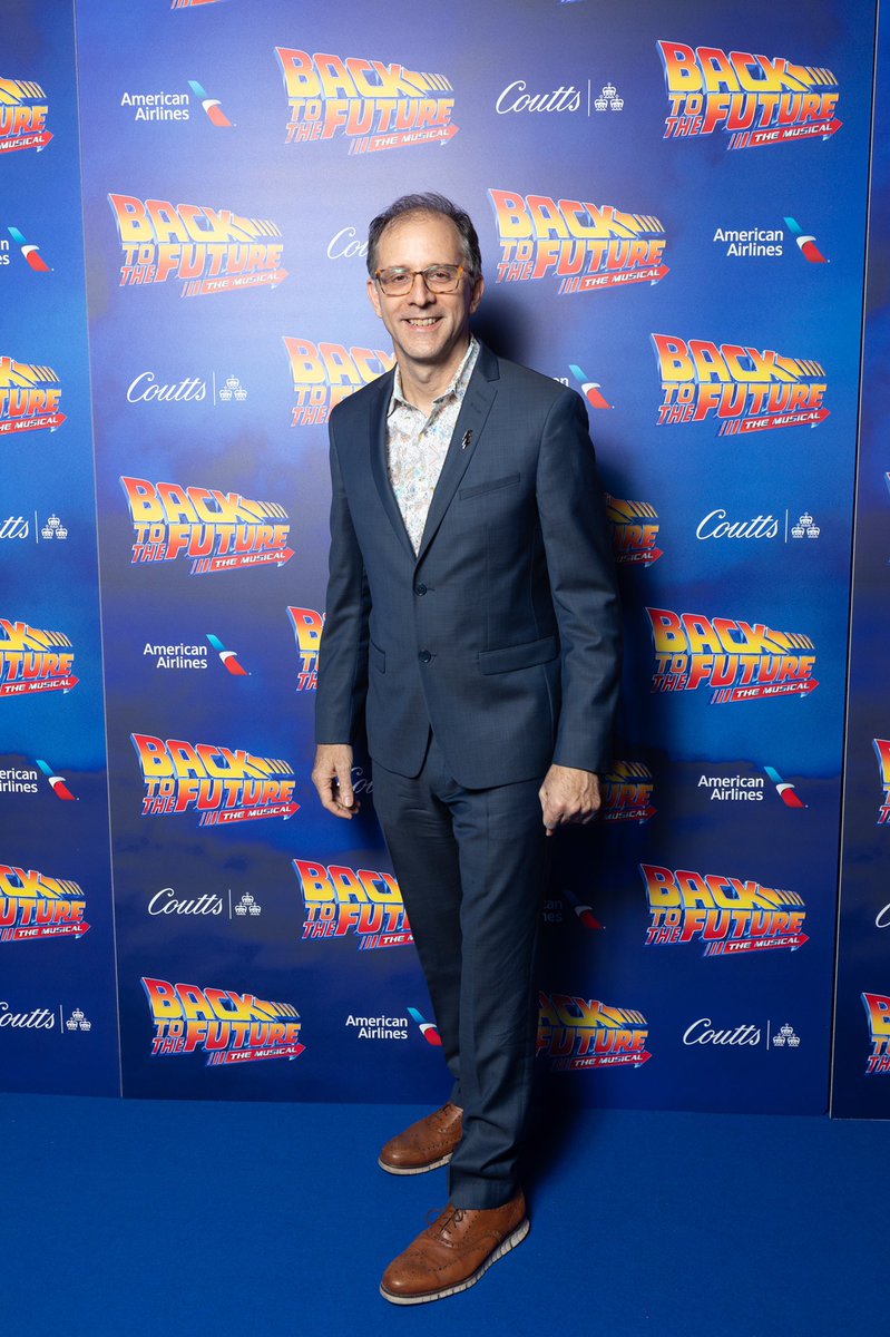 BTTFmusical's tweet photo. #Broadway legend, our director #JohnRando has done such an incredible job on @BTTFmusical ⚡️ https://t.co/KR8IzacdqO