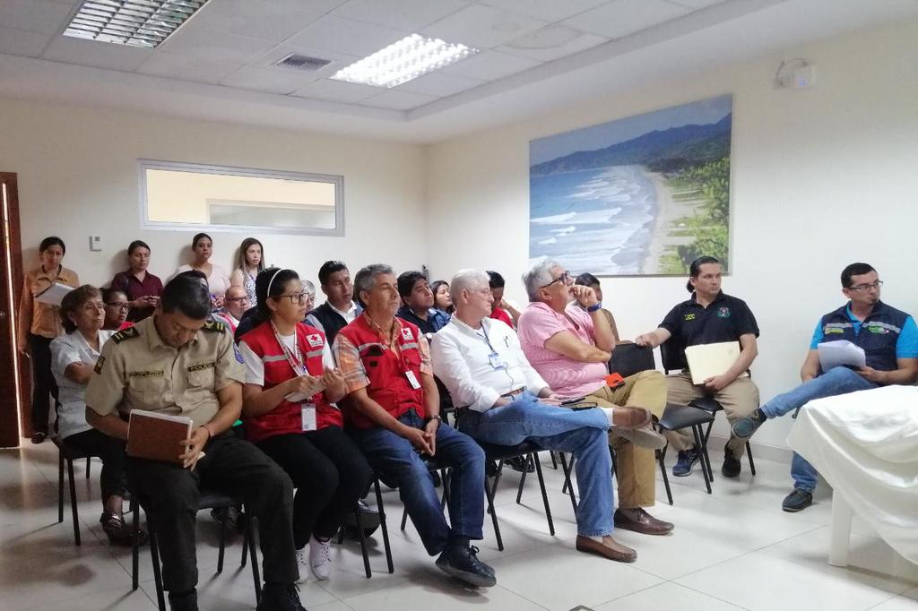 DPS_LosRios's tweet photo. En #SantaElena se activa Mesa Técnica 2 para coordinación de acciones   conjuntas para la prevención del #Coronavirus #COVID19. @Salud_CZ5 reitera su compromiso en garantizar el cumplimiento de los lineamientos epidemiológicos para prevenir la transmisión de esta enfermedad. https://t.co/tzf5g3jfJT