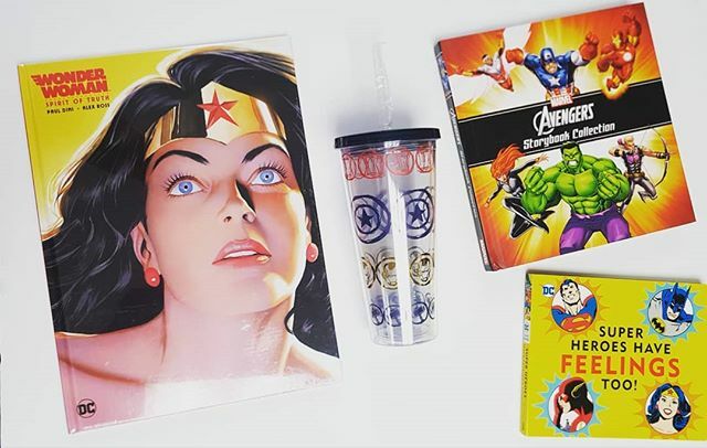 BearBusinesses's tweet photo. Tons of new superhero items have arrived at the store. From board books, to travel cups, we have  superhero items for any age!
#FVSD52 #wonderwoman #avengers #marvel #kidsbooks #highlevellocalbookstore #shopsmall #supportsmallbusiness #readingisimportant… https://t.co/GJdxcjqY4r https://t.co/4MN2LubrZj