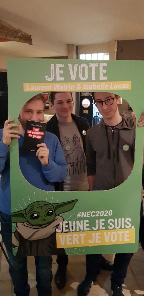 NEC_2020's tweet photo. ✊ #Nancy #NEC2020 #Municipales2020 #GreenPartyNancy https://t.co/cTRkbZd9AF