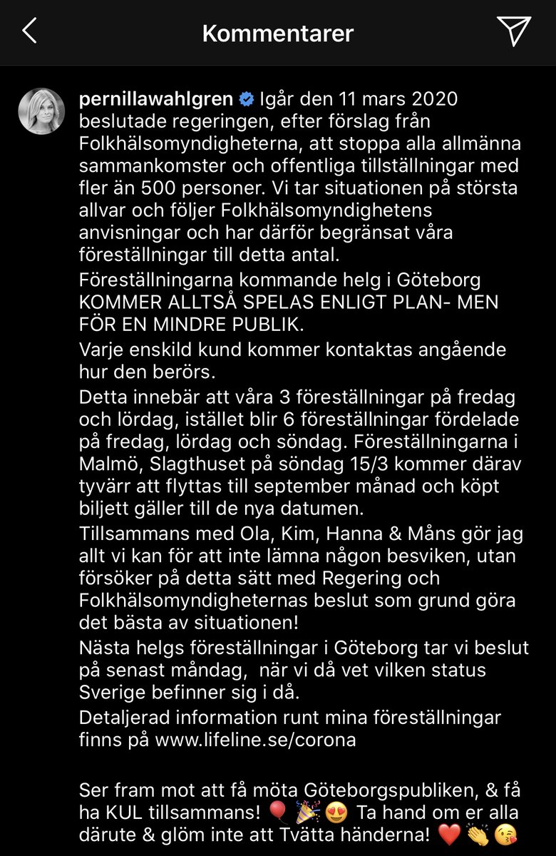 noskarandersson's tweet photo. Blir lite uppförsbacke i kampen mot spridning när shower genomförs genom att vara lite kreativ och ändra från 3 till 6 föreställningar. Och sen slå sig för bröstet och hävda att man följer anvisningar 🤦🏼‍♂️🤷🏼‍♂️ @akutdoktorn @DrEmmaFrans https://t.co/qzraLmMUaz