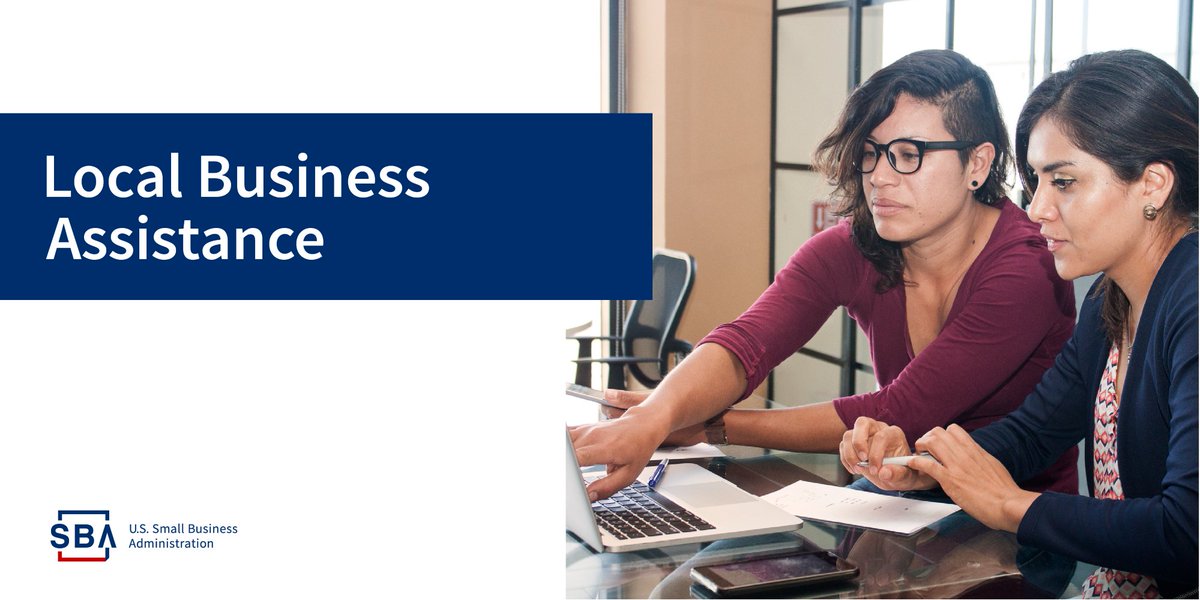 SBAgov's tweet photo. Times are tough for small businesses but SBA's district offices and resource partners like Small Business Development Centers, @SCOREMentors, Women’s Business Centers, and Veterans Business Outreach Centers are here to help. Find #biz assistance near you:  https://t.co/0CoaexCGGl https://t.co/84wnMWYeAE