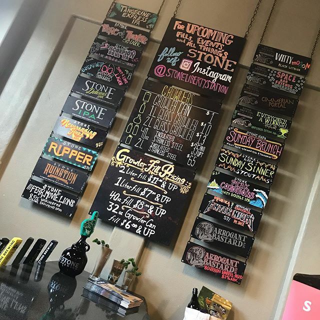 WhoLovesWine's tweet photo. The latest gems from @stonebrewing in San Diego’s Liberty Station. 
#Beer #CraftBeer #IPA #IndiaPaleAle #SanDiego #LibertyStation @LibertyStation https://t.co/0wFNdBtSDI https://t.co/iVrqkznkqZ