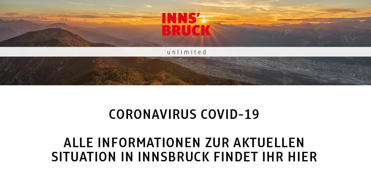 Dear Innsbruck friends

The Tyrol state government has ordered the closure of all ski resorts from Sunday 15th March to contain the spread of COVID-19. Sadly, &amp; with heavy hearts, we have to close the ski lifts after that

More info: tyrol.com/information-co… #myInnsbruck #Corona