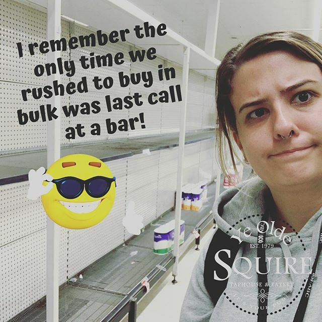 Is it just me or is this toilet paper🧻hoarding getting out of hand😕...
—
Take the proper precautions and minimize physical contact with people.  Wash your hands🚰🧼 and sanitize when possible. 
#hamonteats #hamontfoodie #hamontpub #hamontpubs #hamontwine #hamontbar #hamont…