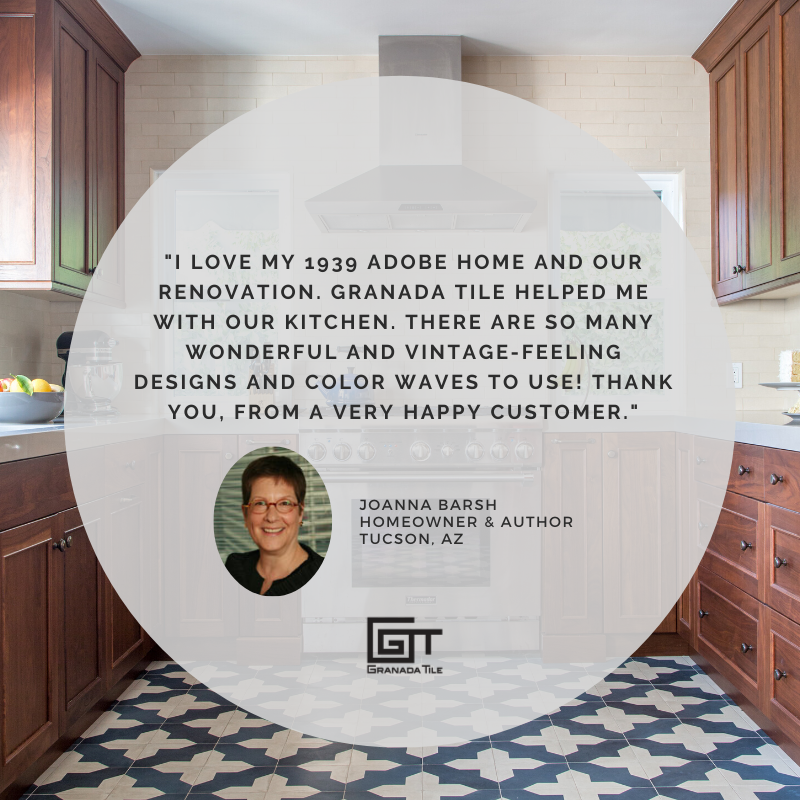 GranadaTile's tweet photo. 💚 Reviews like these make our hearts warm. Thank you, Joanna, for the wonderful testimonial! https://t.co/Do2vouOaJd
