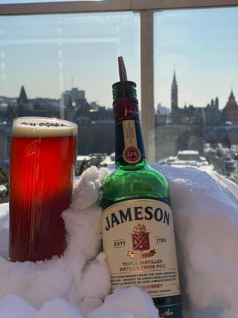 Now available on tap, Strong Patrick by @beausallnatural! This beer is an organic version of the classic style from the Emerald Isle. A portion of the ale has been aged in Jameson Irish Whiskey casks, then reintroduced to add a rich accent of wood and warmth to this year’s blend.