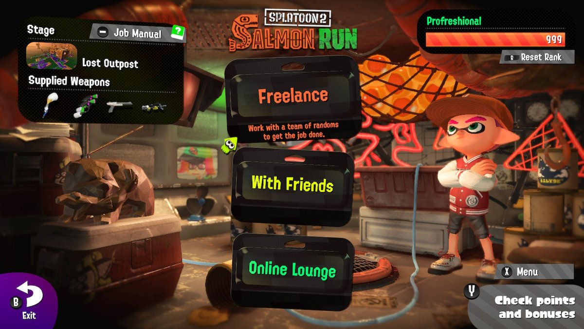 CreativeSnipes's tweet image. 999 (x15) on Lost Outpost. Thanks to everyone who played! GG's #SalmonRun #Splatoon2 #NintendoSwitch
