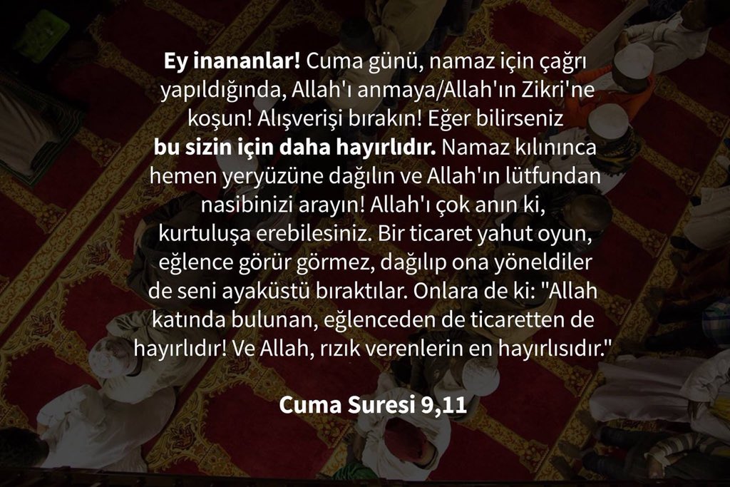 #CumaNamazıİptalEdilmesin