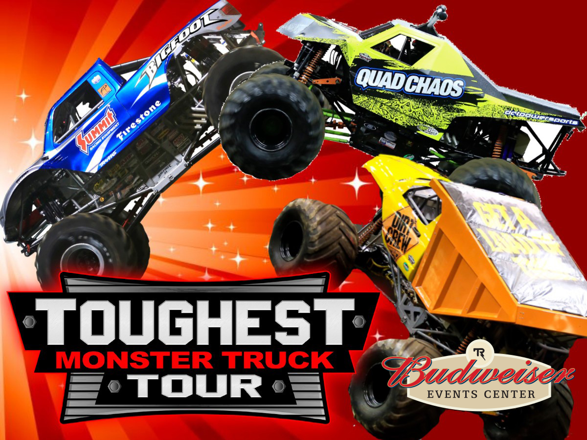 BudEventsCenter's tweet image. TOUGHEST MONSTER TRUCK TOUR STATEMENT:
Toughest Monster Truck Tour has decided to make the difficult decision to postpone the April 17 &amp;amp; 18 event scheduled to the weekend of August 21 &amp;amp; 22 due to Coronavirus concerns from our fans and health officials. 
bit.ly/TMTTUpdate