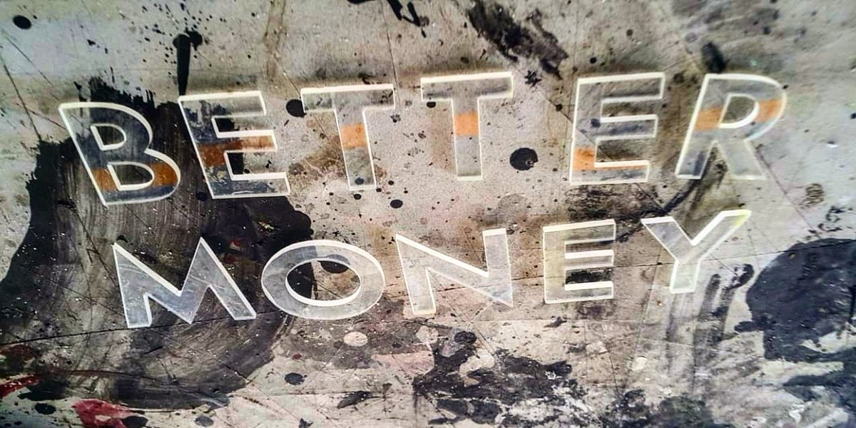 luchopoletti's tweet photo. It's coming folks.. the end of filthy, germ-infested, fiat currency. 🔥
Choose BETTER MONEY #bitcoin https://t.co/O6u6dMoOTc