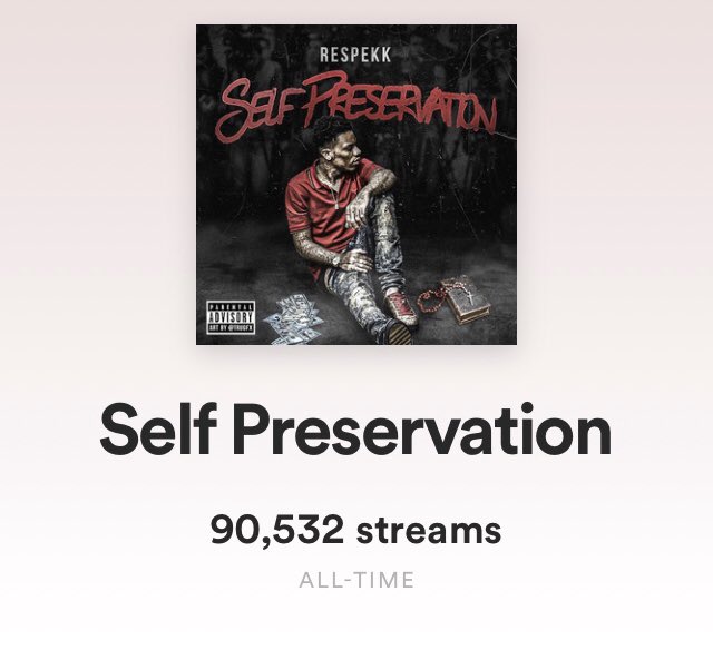 TheRealRespekk's tweet photo. 90,000 streams @Spotify 64,000 views @YouTube 🌎 wide. I’m truly blessed to be healthy and out here pursuing my dream‼️I truly appreciate every single one of you that support my music‼️#2STIFF #PCMG https://t.co/KHhHNE1ihA
