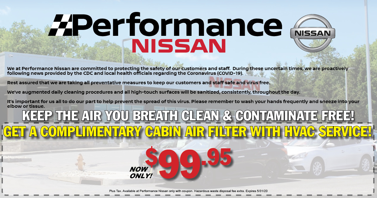 NissanButler's tweet photo. #followperformancenissan #covid19 #complimentarycabinairfilter https://t.co/hx6DDFY0Ny