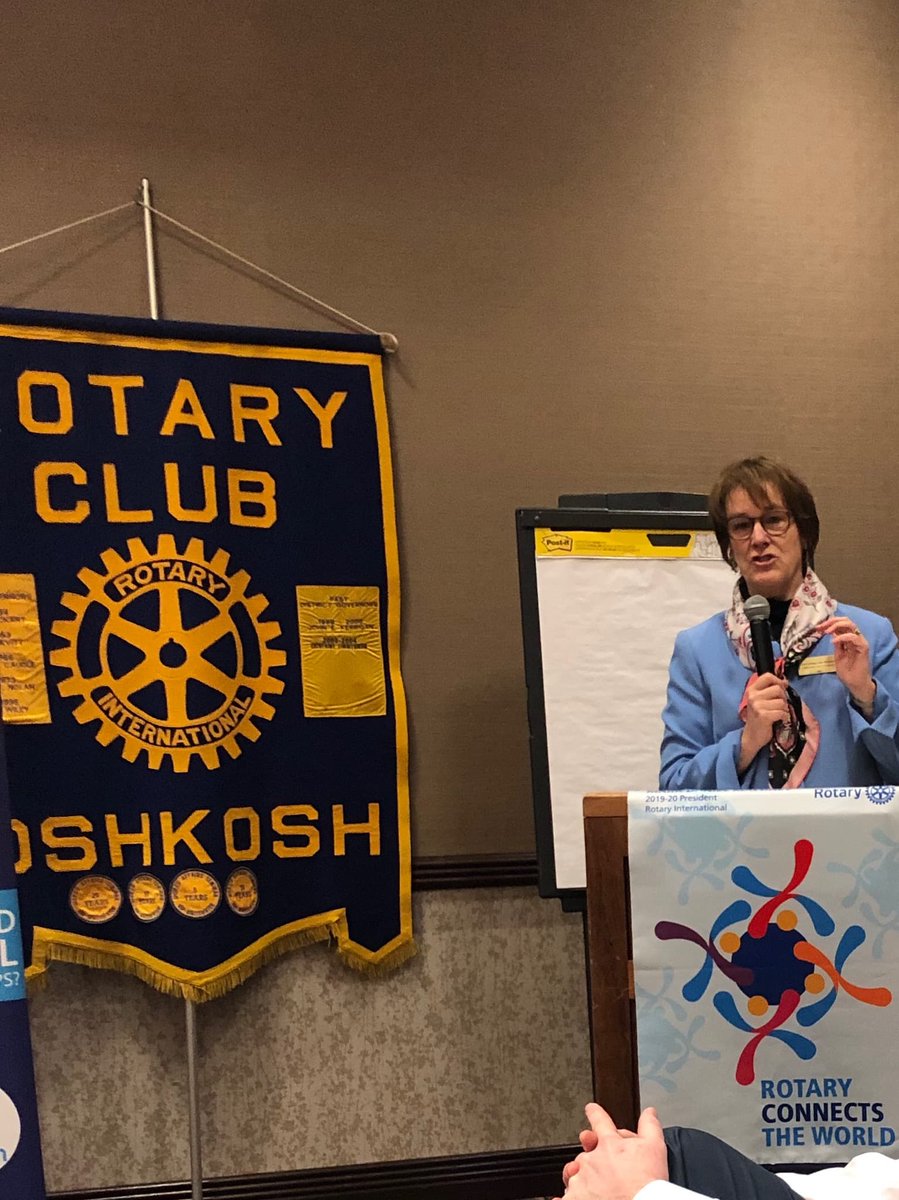 I love being able to speak to local rotary groups! I am receiving such positive feedback as I travel to every county in the district and have the opportunity to hear from a variety of stakeholders in every community.