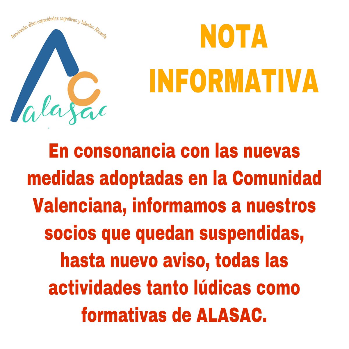 ALASAC Asociación De Altas Capacidades y Talentos (@alasacy) on Twitter photo 