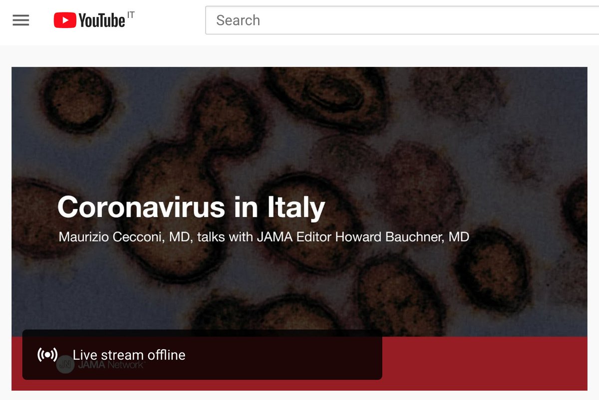 #COVID19 network in Lombardy, Italy to identify, triage & manage #SARSCoV2 #Coronavirus pts requiring #ICU care, based on existing #ECMO network @JAMA_current livestream w @DrMCecconi @HumanitasMilano @ESICM March 13 8 CST/2 CET/1 GMT bit.ly/2TKFFSj #FOAMcc #COVIDFOAM