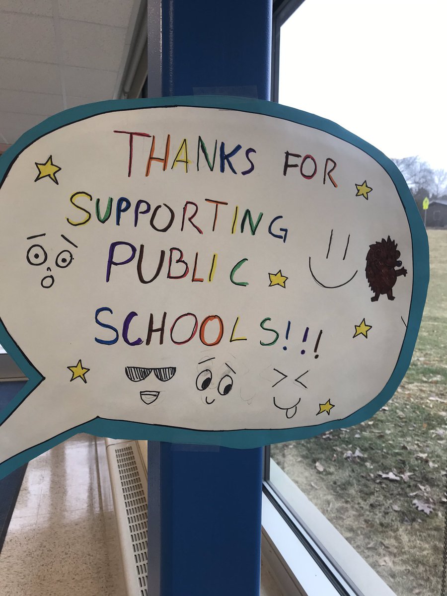 VHEHedgehogs's tweet photo. What an amazing day at VHE! Governor Evers visited with groups of students, answering questions and sharing stories. We gave him his own copy of the book Say Something, our all school read. @MMSDschools https://t.co/dplAHAURV6