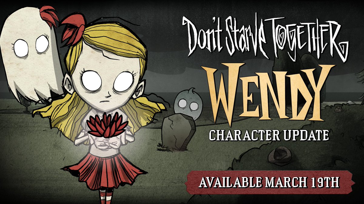 Klei (@klei): COMING SOON: A character refresh for Wendy🌺👻 in ...