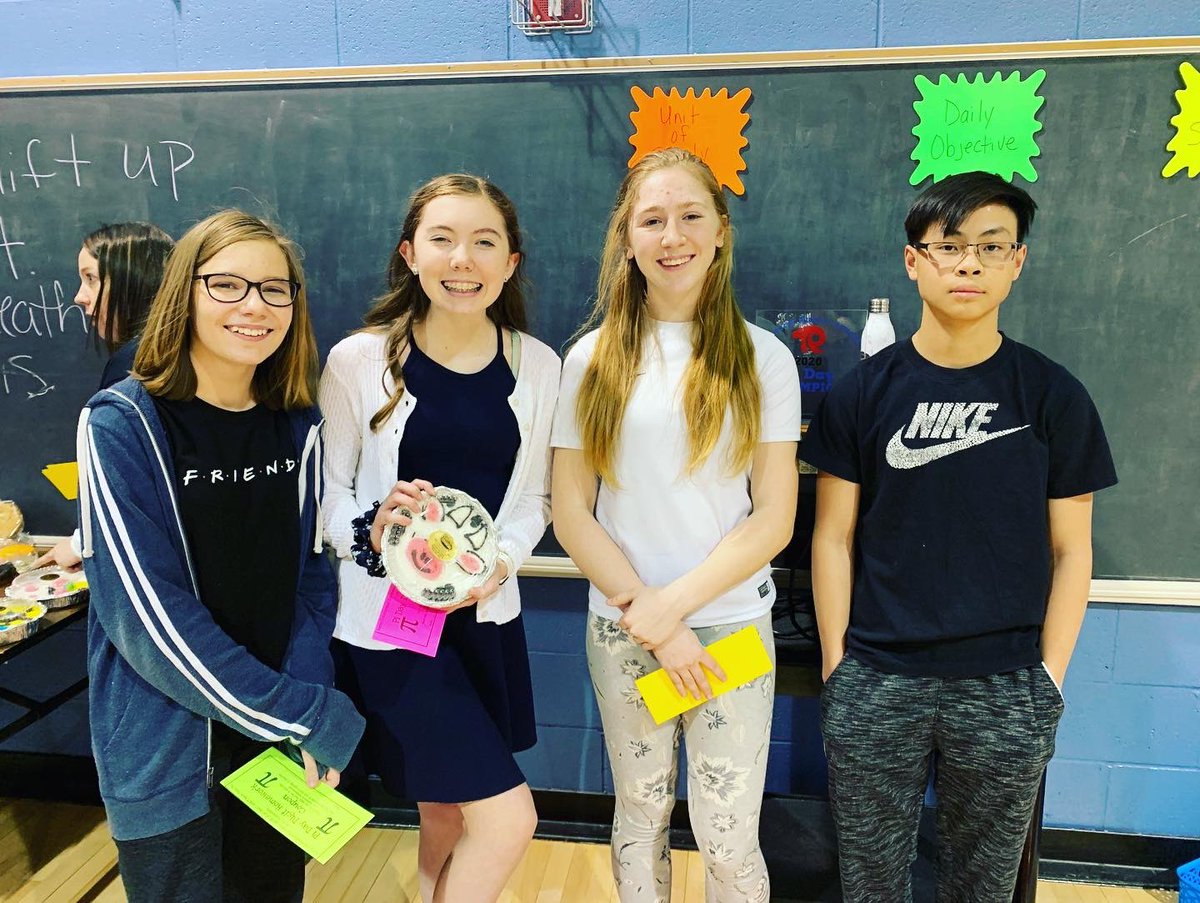 chris_redemske's tweet image. Our Pi Day 2020 is a wrap!! It was a fantastic day. I hope everyone had fun! ☺️ #piday2020 #pidigits @RalstonMS