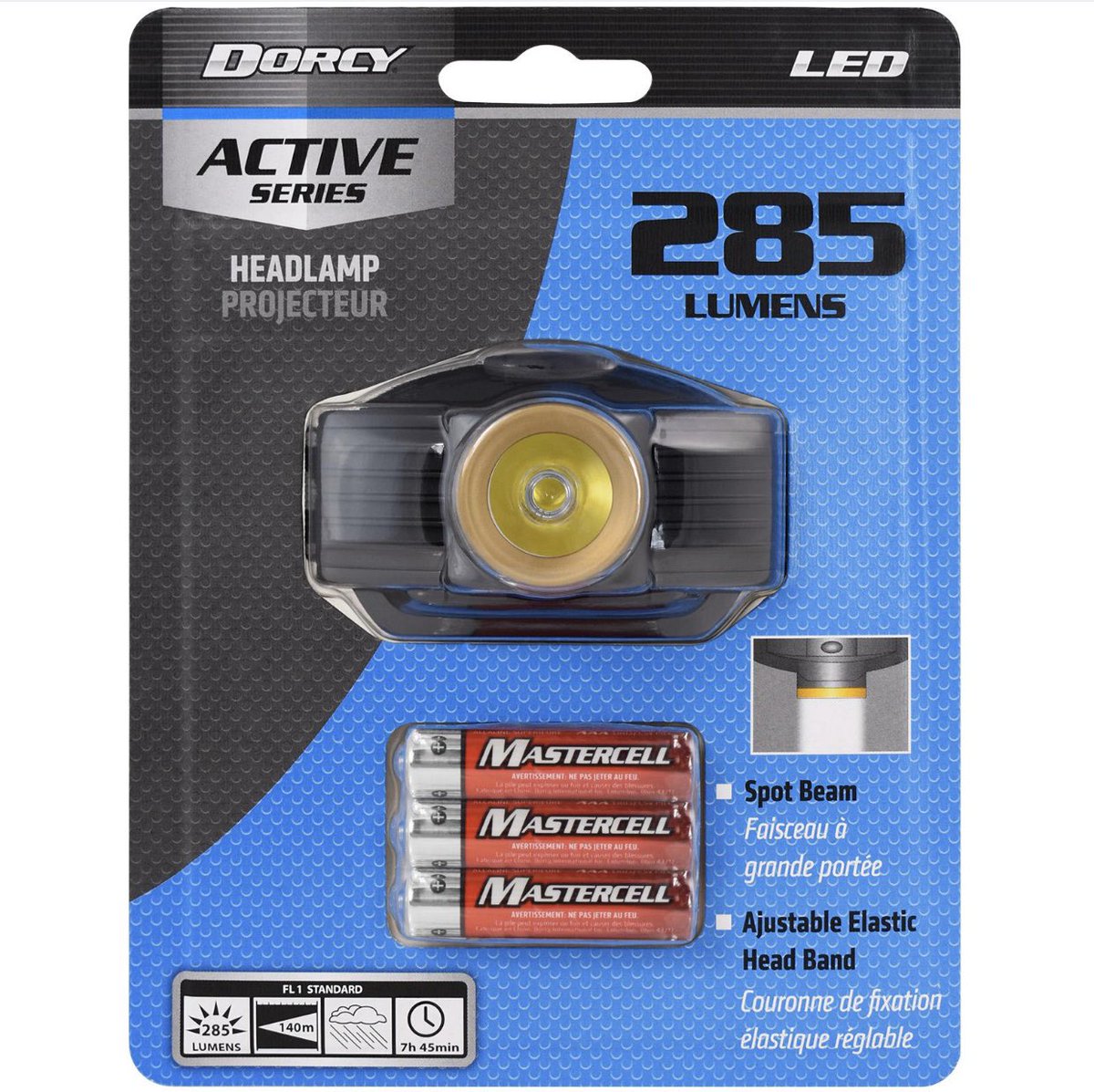 The Dorcy 285 lumen Pro Series Headlamp has tons of features and an impressive 7 hour 45 minute run time. #dorcy #headlamp #safety dorcy.com/215-lumen-led-…