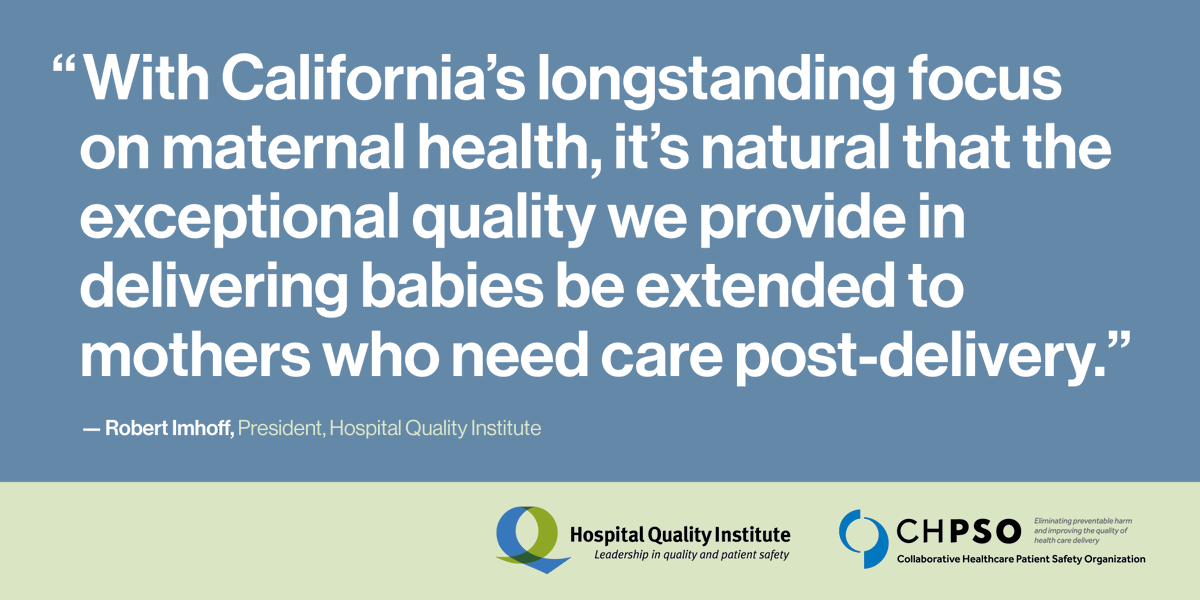 CHPSO's tweet image. In the past decade, California’s maternal mortality rate has declined by 68%; extending services for postpartum depression will enhance our work to keep moms safe. #PSAW2020