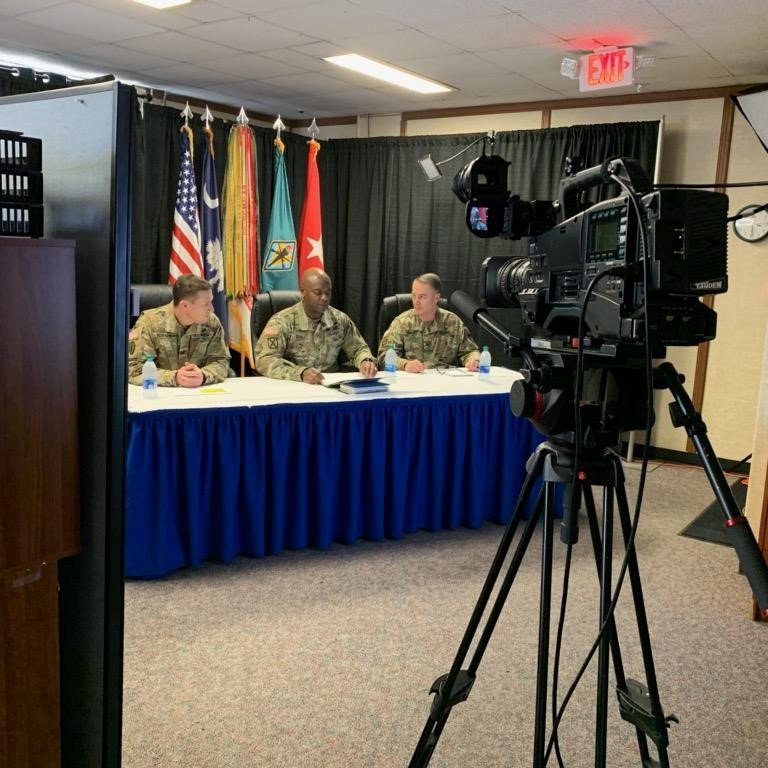 Beags_Beagle's tweet image. Inform is priority #1! View 1 of 4 of our COVID-19 Town Halls on the @fortjackson facebook page. #InformedCommunity @USACIMT @TRADOC @TradocDCG @CSM_Gan 

COVID-19 Town Hall: facebook.com/FortJacksonCom…