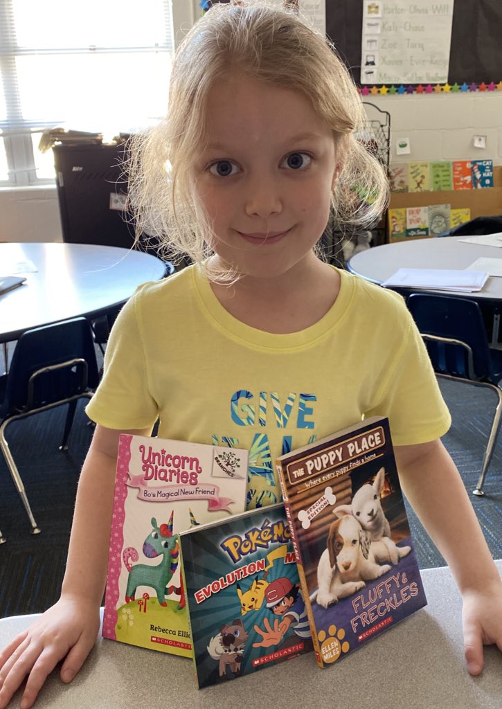 MissDencker's tweet photo. We loved the book fair!! @BallwinLibrary https://t.co/qbFU8HK41z