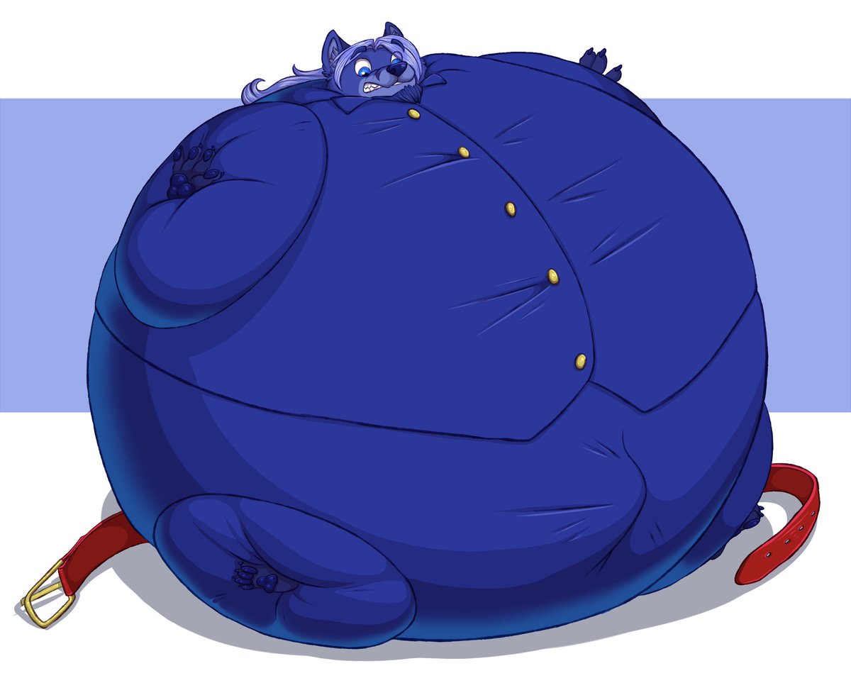 That moment when mobility it gone and it turns out to be permanent. At least Wonka said I can waddle so long as I get juiced every so often.

Done by the awesome DarkSideSF

Check her out at furaffinity.net/user/darksides…