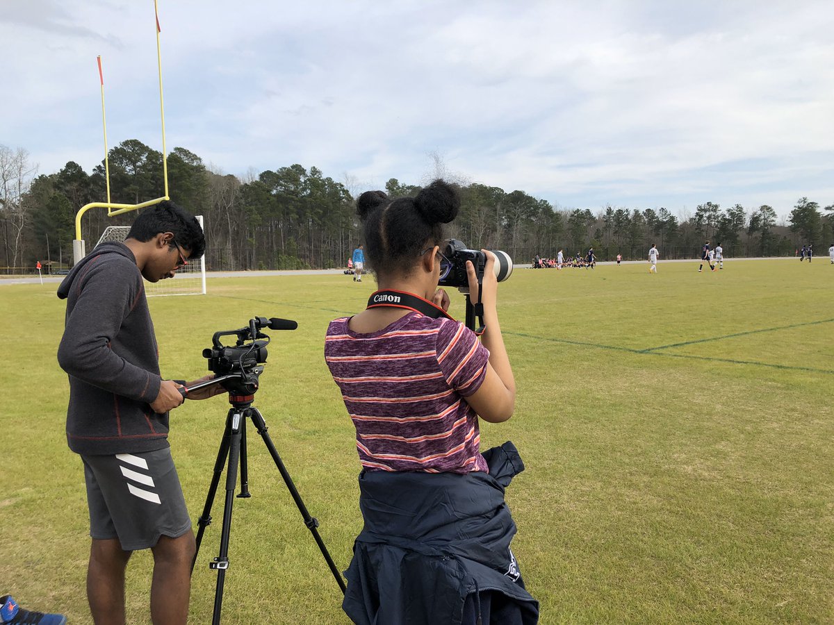 MrEvans_AFMS's tweet photo. Charger TV had a blast covering boys soccer taking care of business versus Reedy Creek! https://t.co/FveQaqmAIH