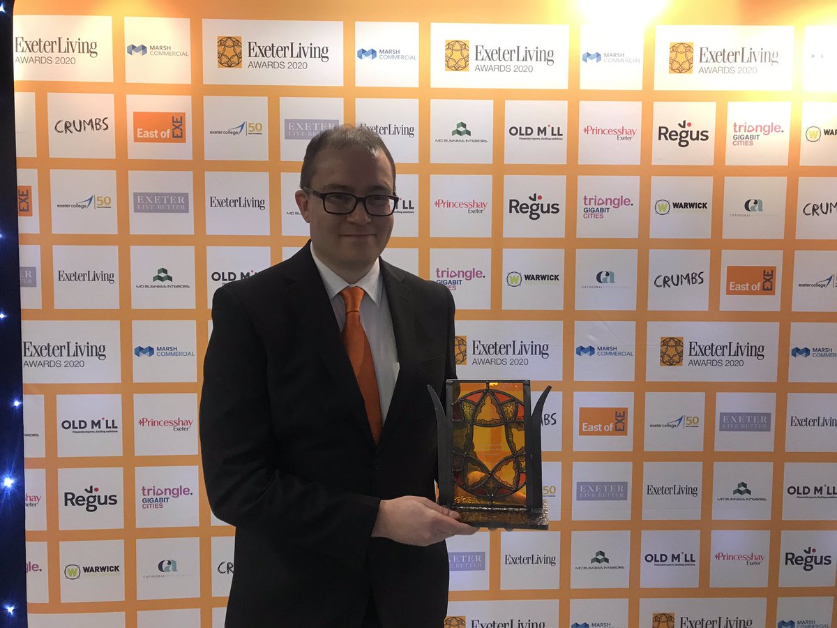 ExeterLivingAwd's tweet photo. Let’s get down to business… it’s time for the Business Services award and our winner @NatWest_Help!
Congratulations for a great year! #ExeterLivingAwards https://t.co/FK333pCGPS