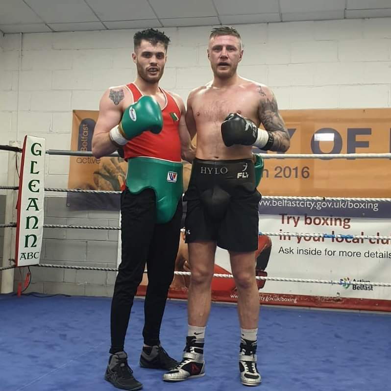 Some experience in the bag for <a href="/jamesmcgivern17/">James McGivern</a> as he bags some rounds with <a href="/PaulhylandJR/">Hylo</a> 

Both these men will be appearing on the <a href="/MTKGlobal/">mtkglobal</a> Ulster Hall show on the 25th April.

Hyland fights <a href="/terryflanagan5/">Terry Flanagan</a> for the WBO European lightweight title 

McGivern makes his pro debut