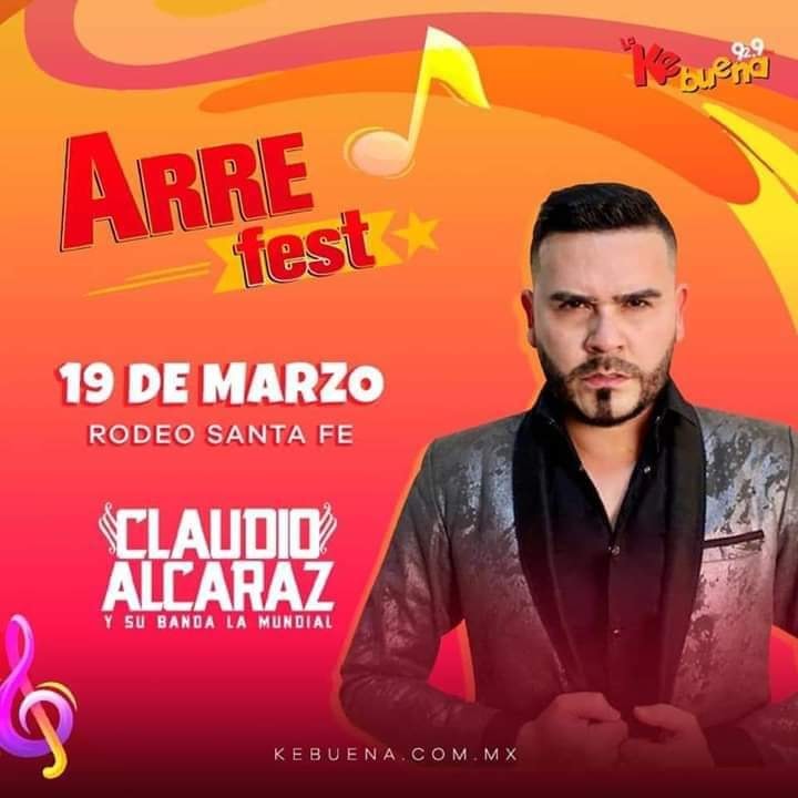 TeamAlcarazOF's tweet photo. Acompaña a @ClaudioAlcaraz
y su @BandaLaMundial al #ARREFEST2020 🤠
en @rodeostafe
¡¡ Próximo 19 de marzo habrá FIESTON !!
#Farmatodo te tiene tus invitaciones
Acude a las siguientes sucursales y descubre cómo ganar.
#ClaudioAlcarazySuBandaLaMundial
#FIESTON https://t.co/rdulKzLasw