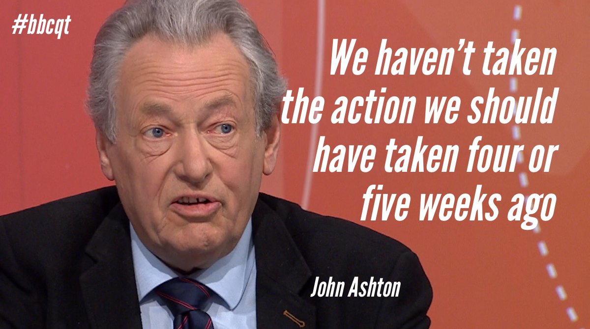 BBC Question Time tweet media