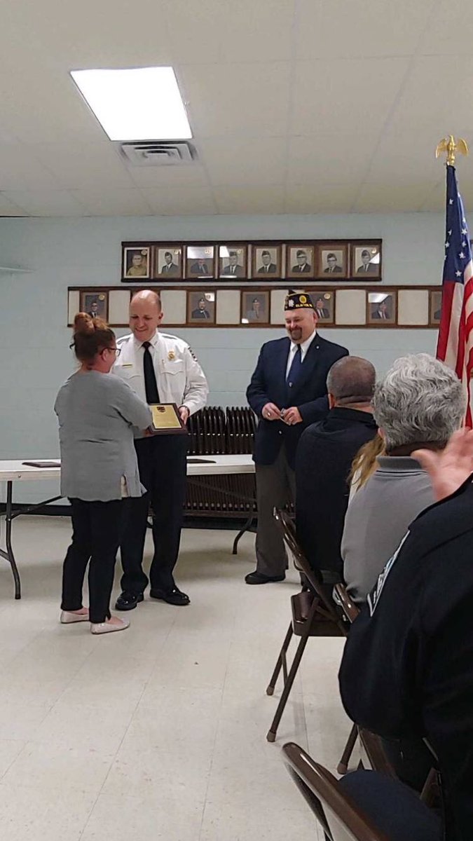 JoCoEmerServ's tweet photo. Congratulations to AEMT Emily Parker for receiving the Best of the Best Award from American Legion Leonard Moore Post 71 in Clayton. #prideandownership https://t.co/f6Hg3RFUUt