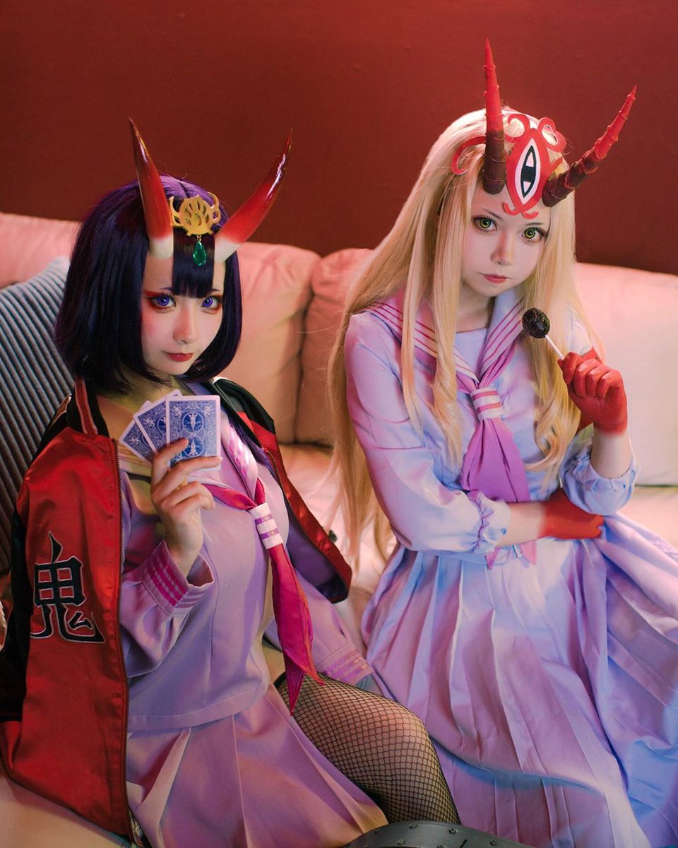 Nyacos Jp Auf Twitter Fate Grand Order 酒呑童子 茨木童子 酒呑童子 Wendydydydy Ig 茨木童子 Rinn Xc Ig Muze Ig Fategrandorder Fgo 酒呑童子 茨木童子 コスプレ Cosplay T Co 71ahp8rjdg