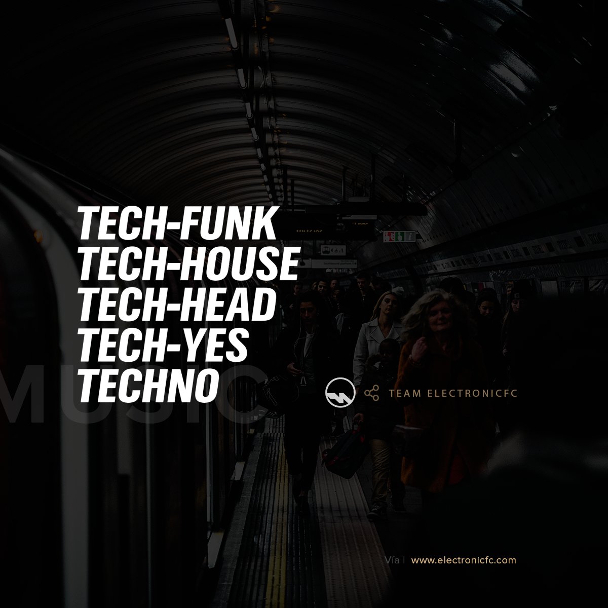 ravescolombia's tweet image. Tech👁️Funk | #Techfunk
Tech👁️House | #Techhouse
Tech👁️Head | #Techhead
Tech👁️Yes | #Techyes
Techno. | #Techno
@ElectronicFC