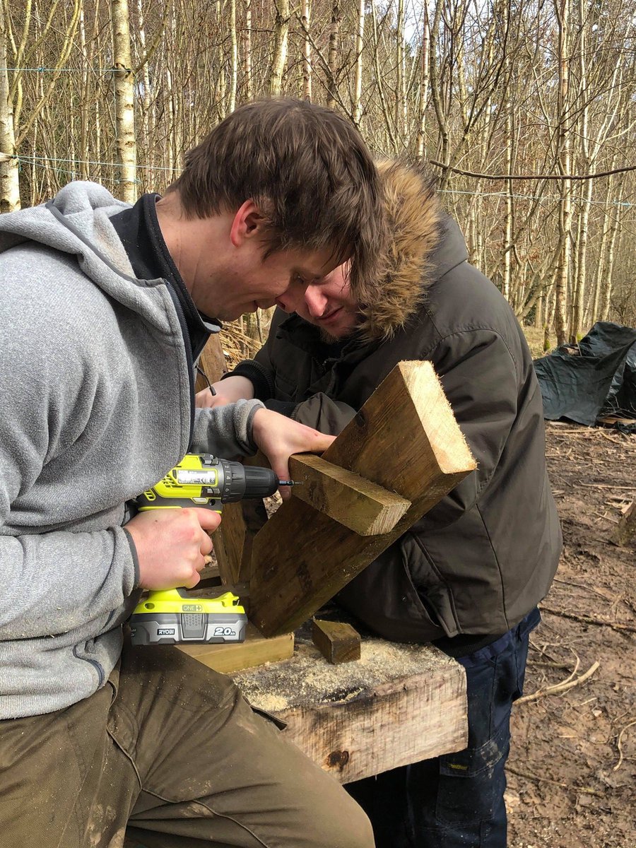 NatureUnltdScot's tweet photo. On Social Prescribing Day, this is what we've been up to on our Natural Transitions programme #wellbeing #resilience #community #socialprescribing #natureconnection #creatingcommunity #buildingresilience #supportingwellbeing #scottishwoodlands #naturaltransitions https://t.co/bvypHVQ6wI
