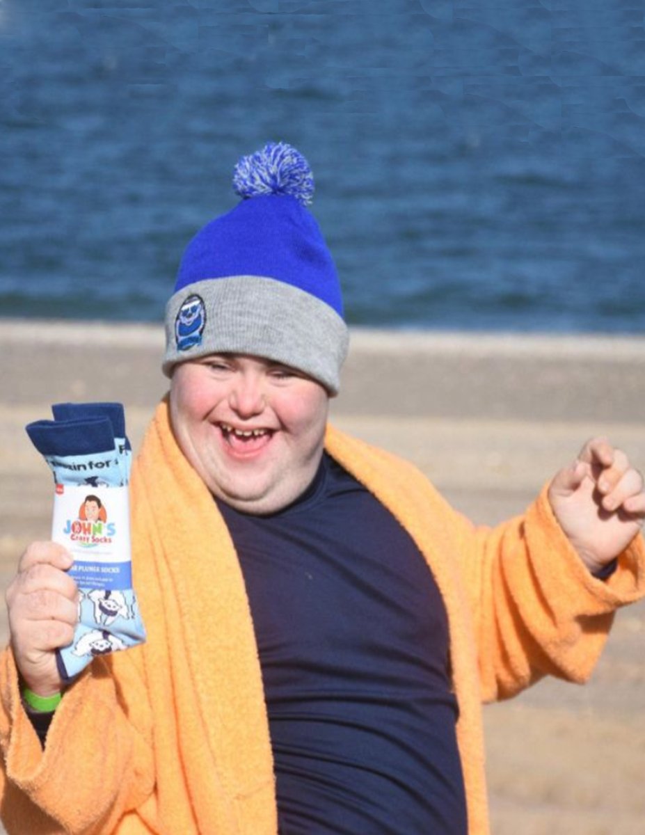 #TBT To when John did the @specialolympicsny in 2018

These #PolarPlunge Socks are perfect to keep your feet and toes warm before and after the plunge. They feature to polar bear icon for polar plunges and say "Freezin' for a Reason."

bit.ly/2vLbX6R

#specialOlympics