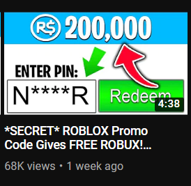 Tnmf8kjom3zpgm - secret robux promo code gives free robux by doing nothing working