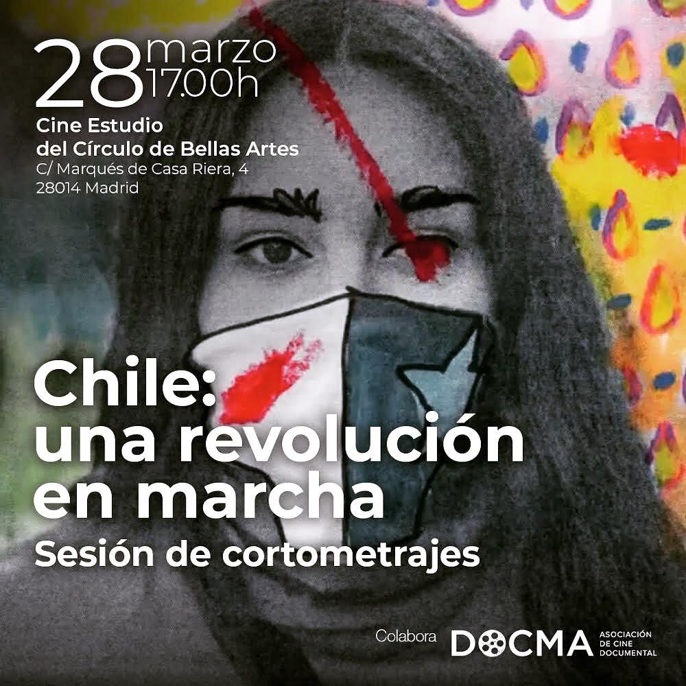 El adelanto de 10 minutos del próximo Largometraje #Documental, VALPO DESPERTÓ: LA REVUELTA PORTEÑA se presenta el Circulo de Bellas Artes en Madrid, #España. <a href="/cbamadrid/">Círculo de Bellas Artes - Casa Europa</a> 
circulobellasartes.com/ciclos-cine/pe…
Gracias María José Bello por tu curaduría. ✊🏻💜 

@envalparaiso #ValpoDespertó