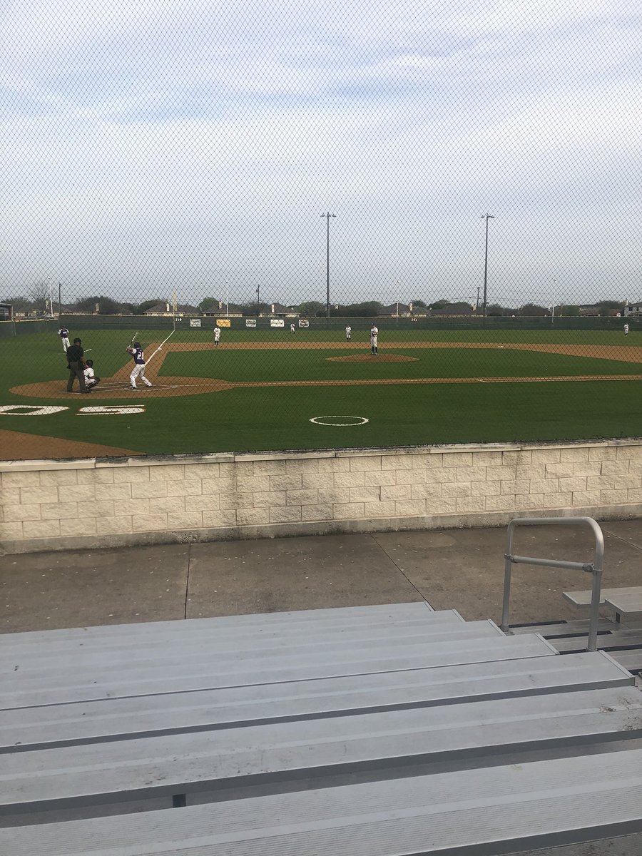 EPMarrs's tweet photo. A few hours from home in Austin, just waiting to see if your season is the next one cancelled/postponed or not or even to get brought home from recruiting, and not even getting to be with my guys if it is...not a good feeling. https://t.co/vk8GtdfHhe