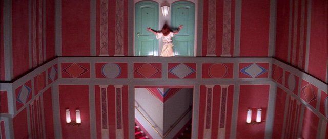 SUSPIRIA (1977) 

Cinematography by Luciano Tovoli 
Directed by Dario Argento
Check out more perfect shots from Argento's masterpiece: ops.fyi/2IEJcvl