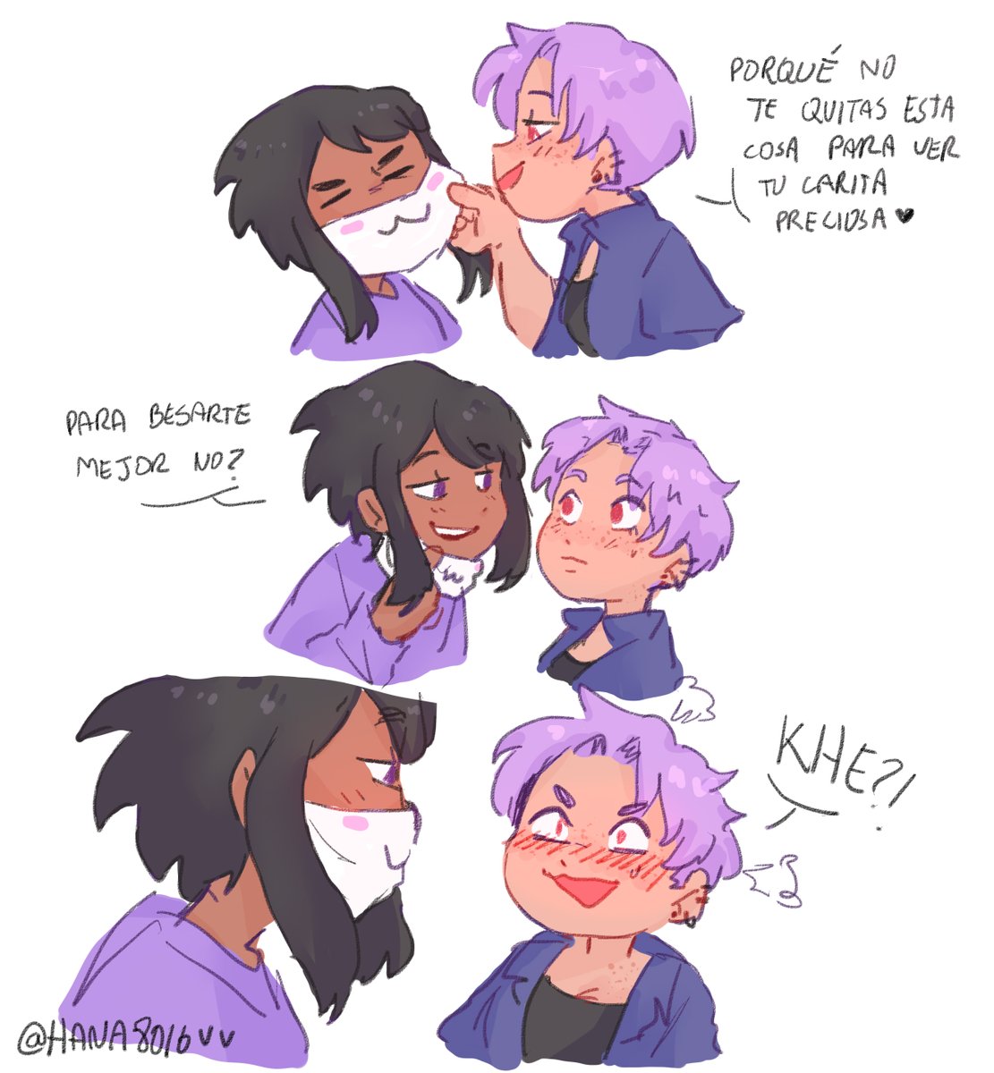 Hana8016's tweet photo. Como siempre re tarde jjsjssj 
Pero bueno ahí está mi #Karmaself! Es un vato que cuando te das la vuelta es capaz de matarte xdd. Also... me dibujé con mis bebés porque debo protegerlos sí o sí 😔👊💕💞💞💞💞 https://t.co/xzfS1tW9lF